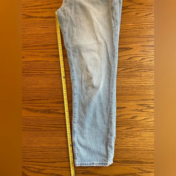 Madewell Perfect Vintage Jean in Fiore Wash Women Size 29 Straight Leg Blue - Picture 12 of 13